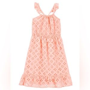 Kids Eyelet Sleeveless Dress